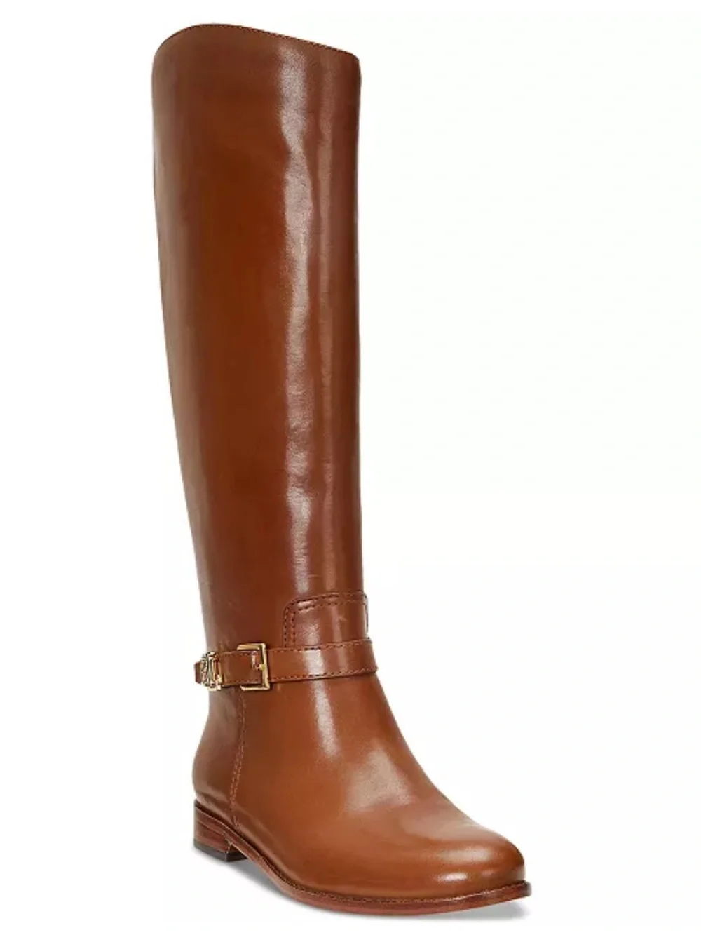 NWOT Ralph Lauren Brooke II Tall Calfskin Boot